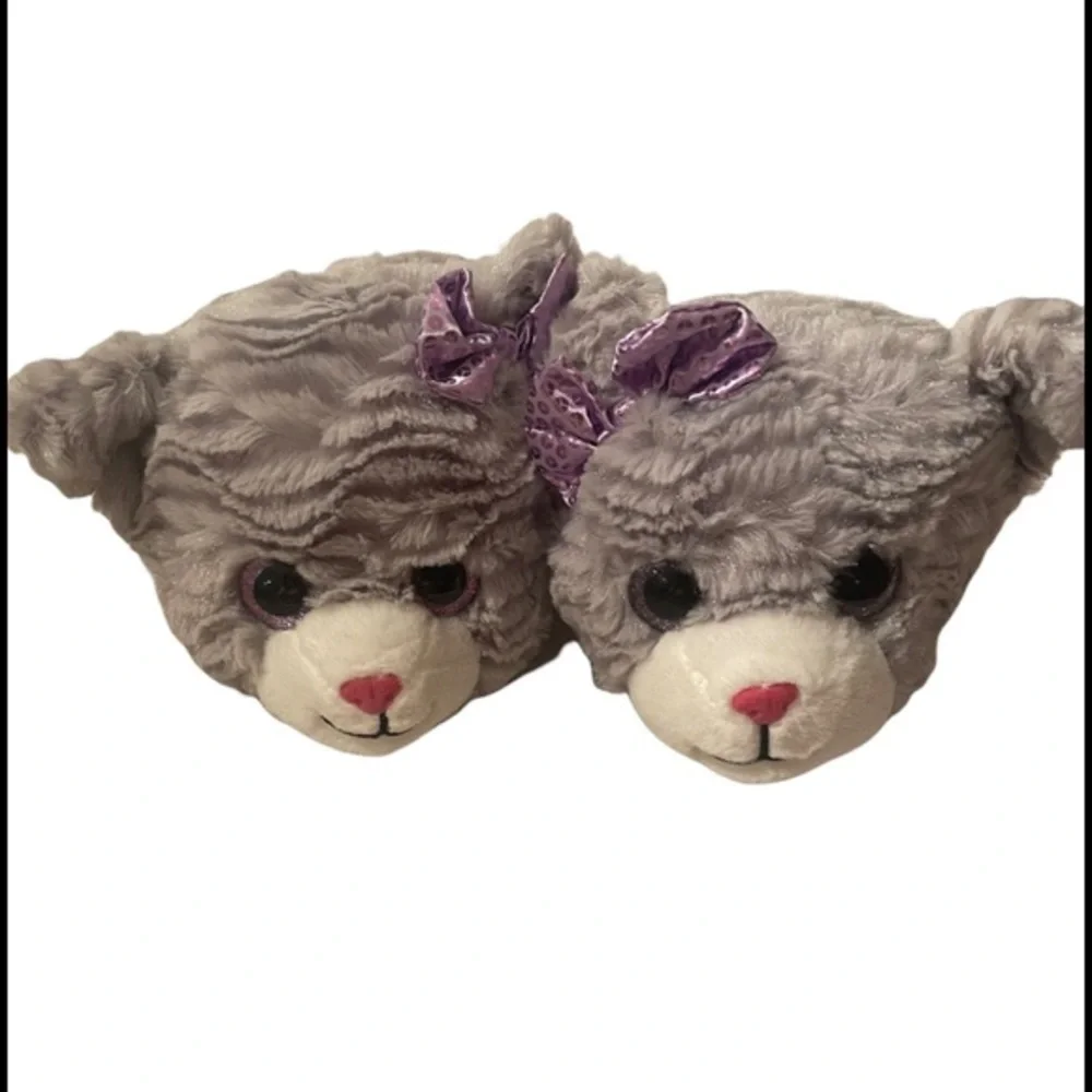 Dan Dee Collectors Choice Animal Slippers Kitty Cat NWOT